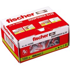 Suuttimet Fischer Duopower 555006, 100 kpl. hinta ja tiedot | Käsityökalut | hobbyhall.fi