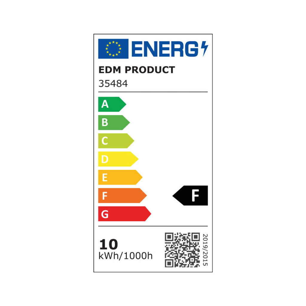 LED-lamppu EDM E27 10 W F 810 Lm (6400K) hinta ja tiedot | LED-valonauhat | hobbyhall.fi