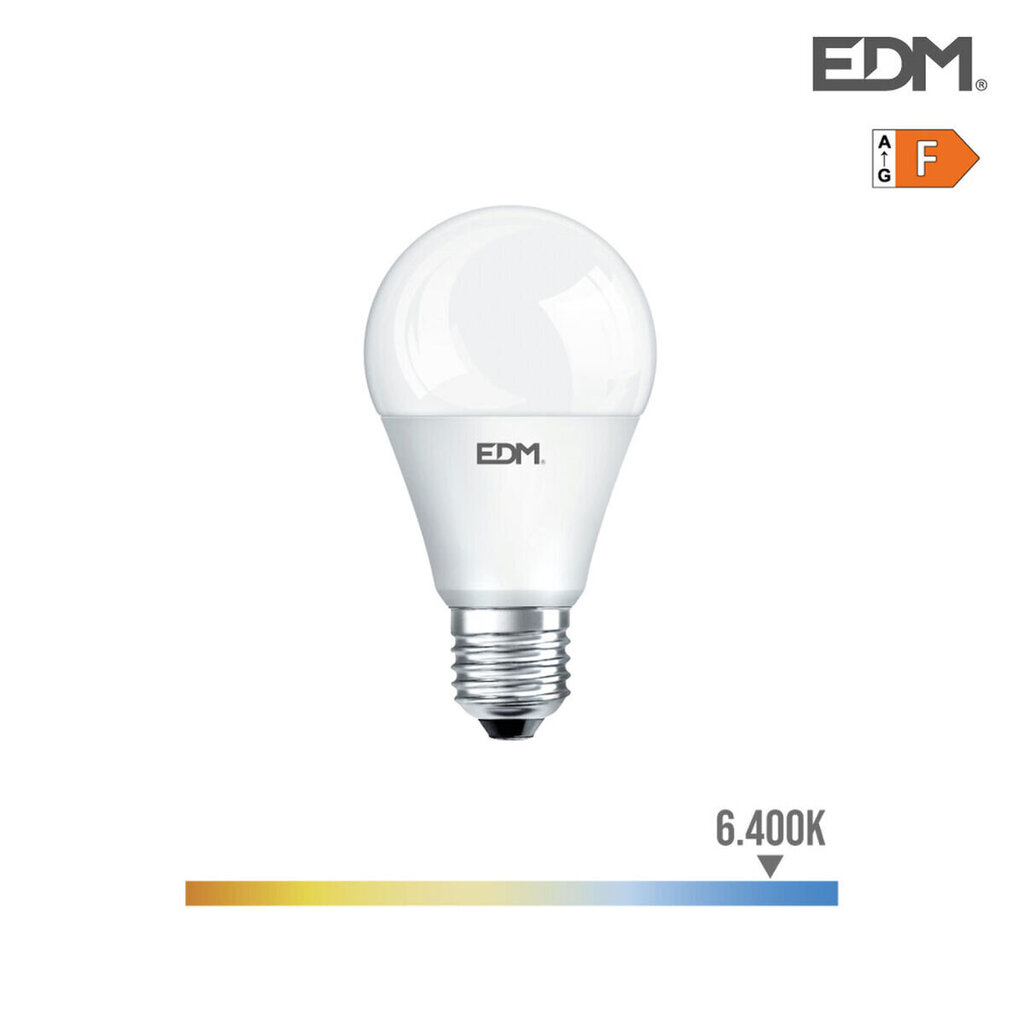 LED-lamppu EDM E27 10 W F 800 lm (6400K) hinta ja tiedot | LED-valonauhat | hobbyhall.fi