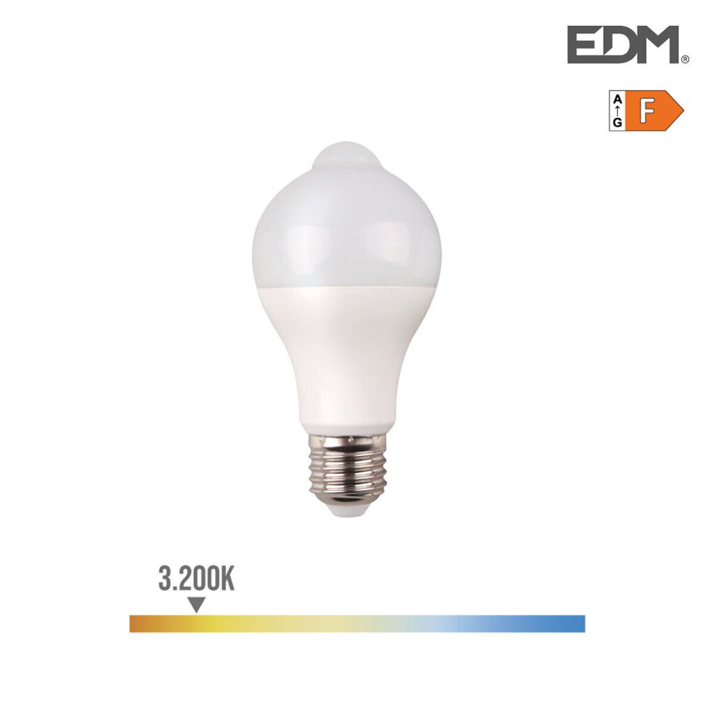 LED-lamppu EDM 12W E27 A+ 1055 lm (3200 K) hinta ja tiedot | LED-valonauhat | hobbyhall.fi