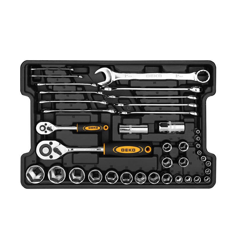 Deko Tools Deko Tools käsityökalusarja DKMT95, 95 osaa hinta ja tiedot | Käsityökalut | hobbyhall.fi