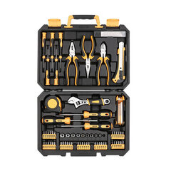 Deko Tools Deko Tools käsityökalusarja TZ82, 82 osaa hinta ja tiedot | Käsityökalut | hobbyhall.fi