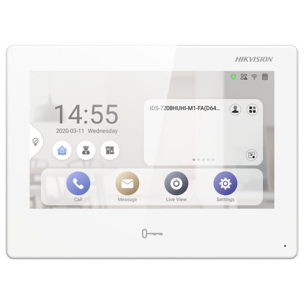 POST INTERIOR CU ANDROID 7 TUUMINEN WIFI, "DS-KH9310-WTE1(B)" (väriväri 0,8 lei) hinta ja tiedot | Ovikellot | hobbyhall.fi