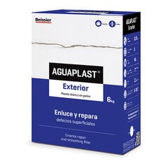 Powdered plasters Aguaplast 70034-002 Ulkopuoli 6 Kg Valkoinen hinta ja tiedot | Laastit ja kitit | hobbyhall.fi