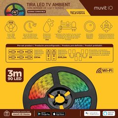 LED-nauhat Muvit 24W hinta ja tiedot | Käsityökalut | hobbyhall.fi