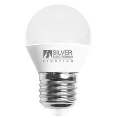 LED-lamppu Silver Electronics ESFERICA PEQUE 6 W 550 lm 3000K hinta ja tiedot | Kylpyhuoneen sisustus | hobbyhall.fi