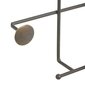 Wall mounted coat hanger 84,5 x 8 x 58,5 cm Metalli hinta ja tiedot | Kylpyhuoneen sisustus | hobbyhall.fi