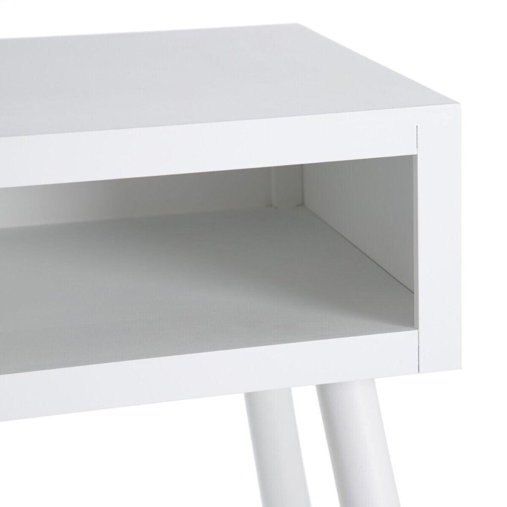 Pukeutumispöytä MISS DAISY 90 x 40 x 79,5 cm Luonnollinen mänty Valkoinen hinta ja tiedot | Kylpyhuoneen sisustus | hobbyhall.fi