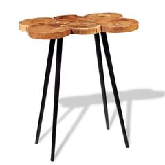 Baaripöytä, massiivi akaasiapuuta, 90x60x110 cm hinta ja tiedot | Ruokapöydät | hobbyhall.fi
