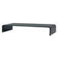 TV-taso/monitori, musta lasi, 90x30x13 cm hinta ja tiedot | TV-tasot | hobbyhall.fi