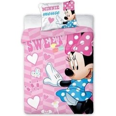 Pussilakanasetti Minnie Mouse 100x135 + tyynyliina 40 x 60 cm hinta ja tiedot | Vuodevaatteet lapsille | hobbyhall.fi