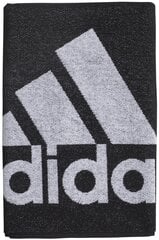 Adidas Pyyhe TOWEL S Black White hinta ja tiedot | Adidas Kodintekstiilit | hobbyhall.fi