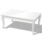 Sohvapöytä, 100x60x42 cm, valkoinen hinta ja tiedot | Sohvapöydät | hobbyhall.fi