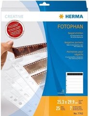 Herma negatiivinen hiha 6 PP CL 25 arkkia (7762) hinta ja tiedot | Valokuva-albumit -ja kehykset | hobbyhall.fi