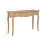 Pöytä kahdella laatikolla, 120x35x76cm hinta ja tiedot | Sohvapöydät | hobbyhall.fi