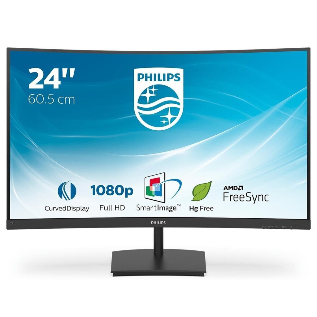 Philips 241E1SC/00 hinta ja tiedot | Näytöt | hobbyhall.fi