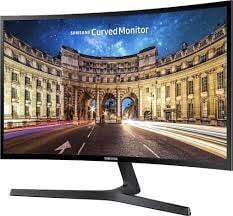 Samsung 24" kaareva Full HD näyttö LC24F396FHRXEN hinta ja tiedot | Näytöt | hobbyhall.fi