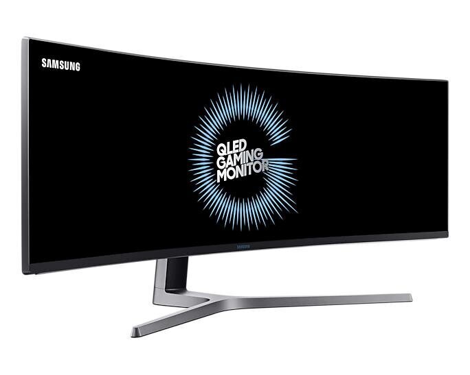 Samsung 49" 4K UHD QLED kaareva LC49HG90DMRXEN hinta ja tiedot | Näytöt | hobbyhall.fi