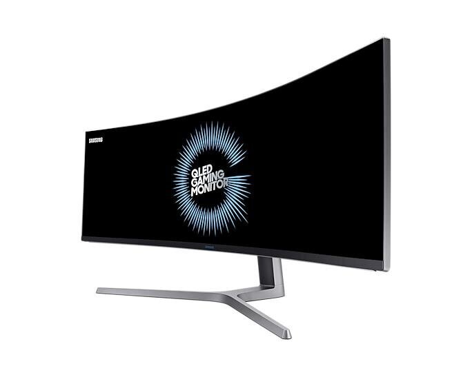 Samsung 49" 4K UHD QLED kaareva LC49HG90DMRXEN hinta ja tiedot | Näytöt | hobbyhall.fi