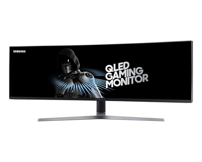 Samsung 49" 4K UHD QLED kaareva LC49HG90DMRXEN hinta ja tiedot | Näytöt | hobbyhall.fi