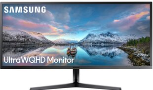 Samsung 34" UltraWide QHD näyttö LS34J550WQRXEN hinta ja tiedot | Näytöt | hobbyhall.fi