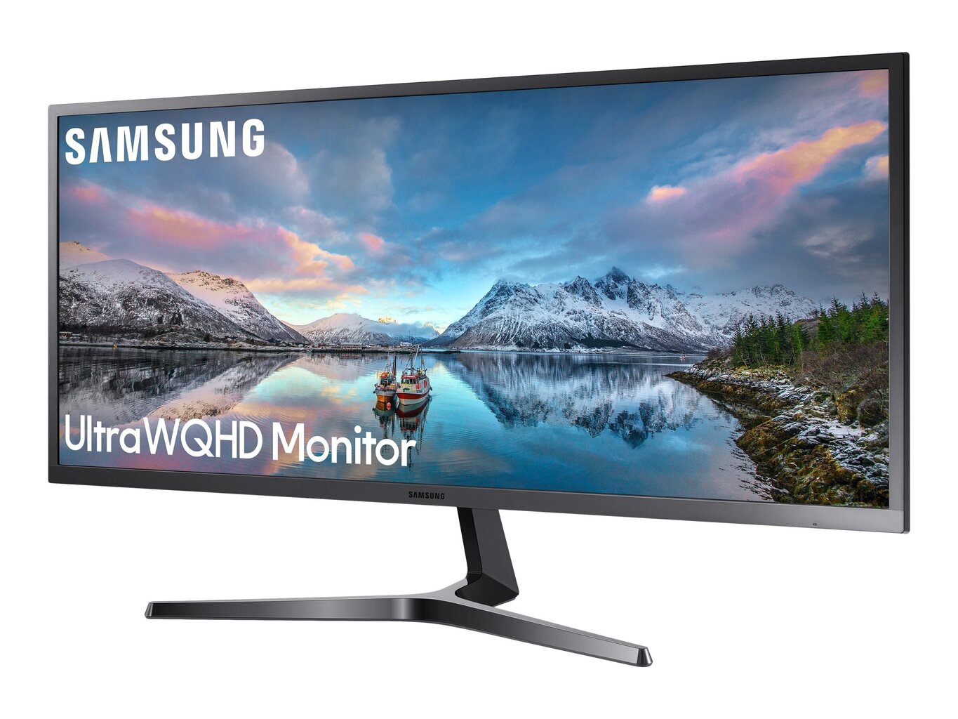 Samsung 34" UltraWide QHD näyttö LS34J550WQRXEN hinta ja tiedot | Näytöt | hobbyhall.fi