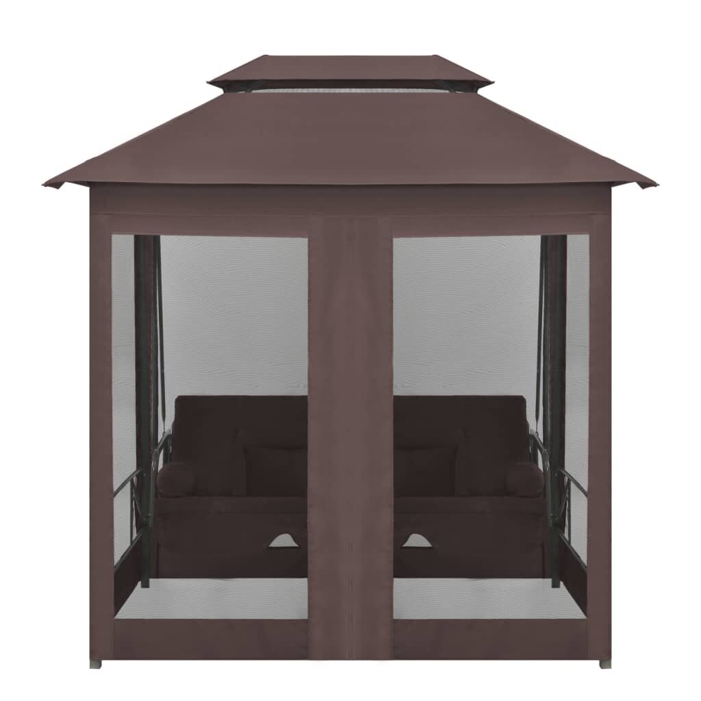 Gazebo - keinu, kahvin väri hinta ja tiedot | Puutarhakeinut | hobbyhall.fi