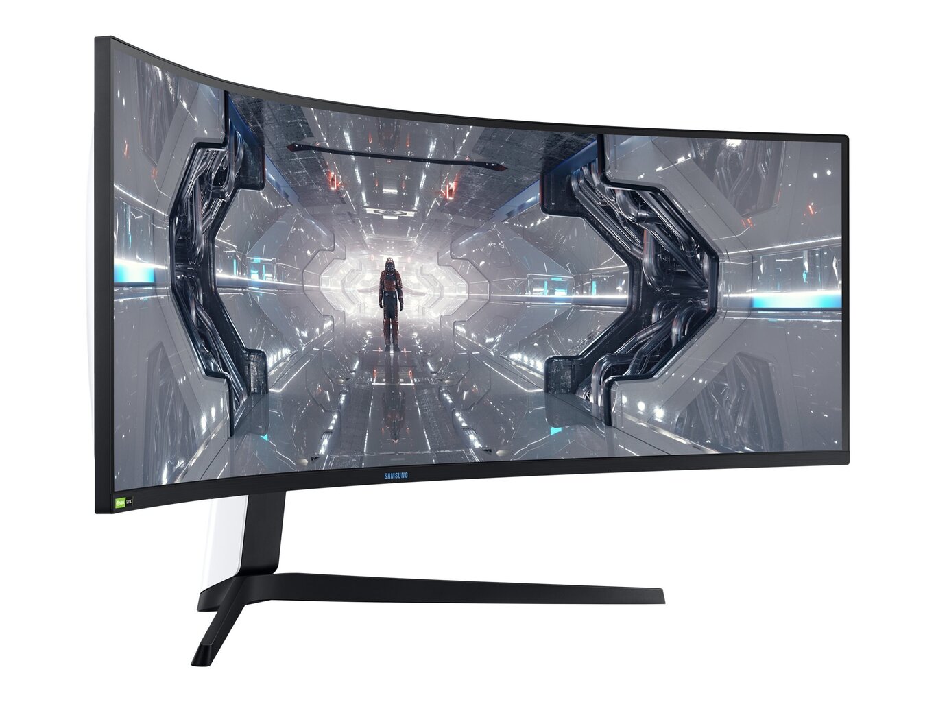 Samsung Odyssey G9 49" UltraWide Dual Quad HD LCD näyttö LC49G95TSSRXEN hinta ja tiedot | Näytöt | hobbyhall.fi