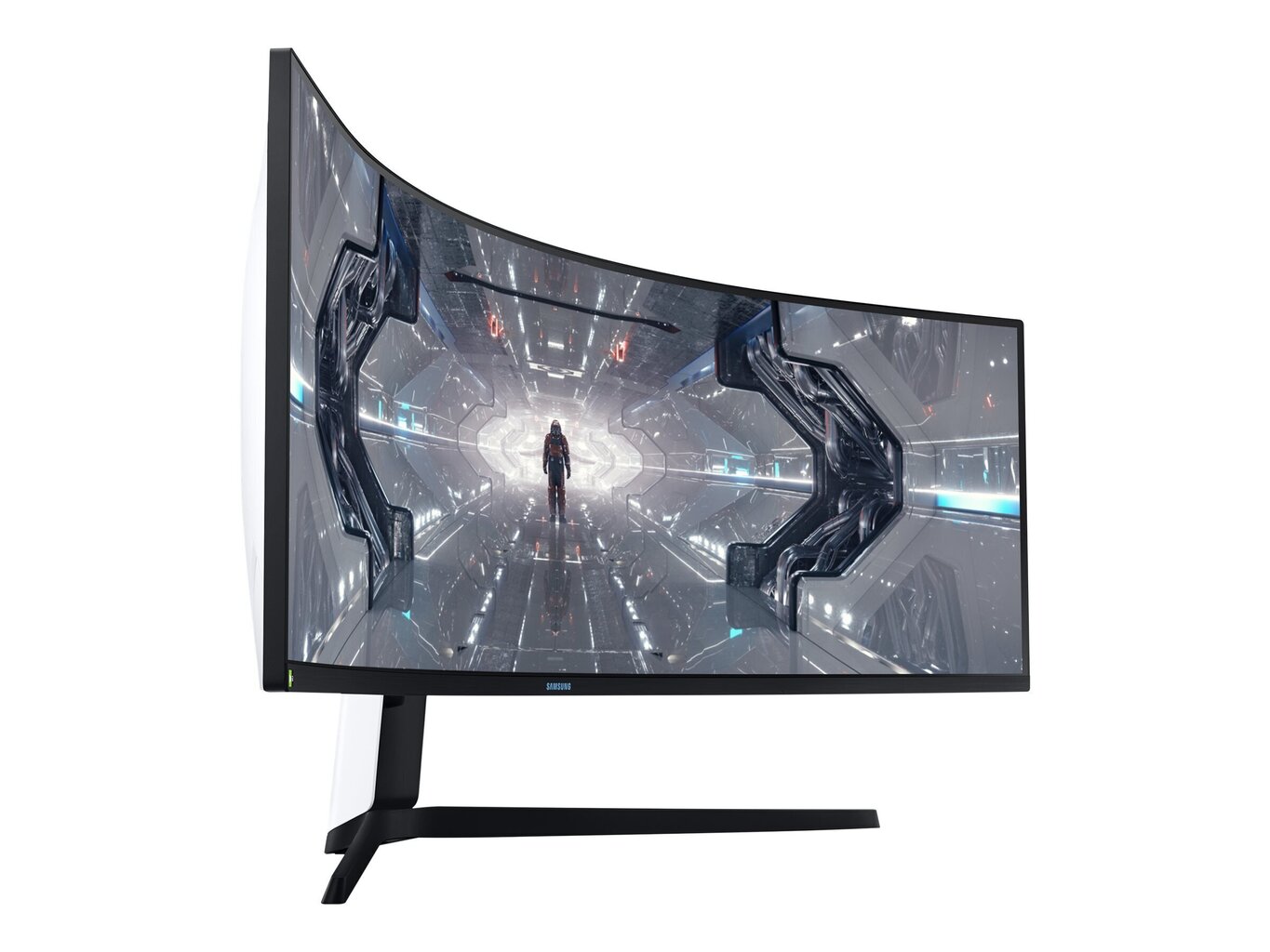 Samsung Odyssey G9 49" UltraWide Dual Quad HD LCD näyttö LC49G95TSSRXEN hinta ja tiedot | Näytöt | hobbyhall.fi