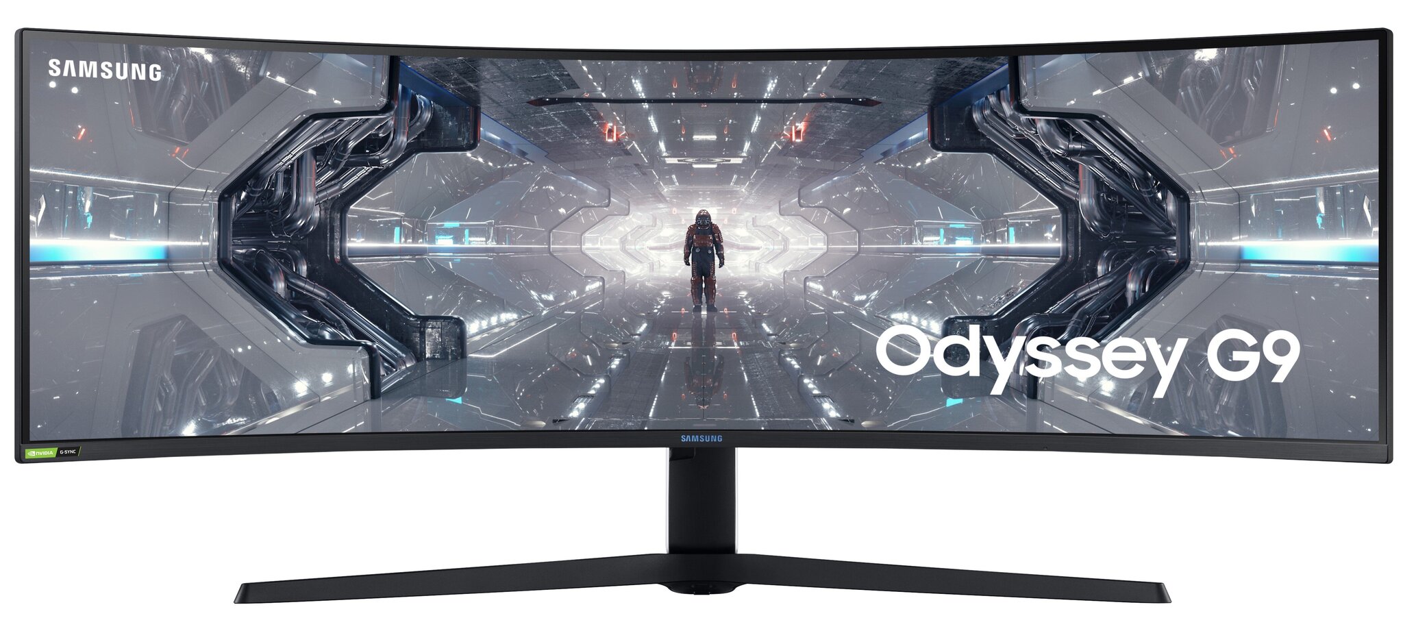 Samsung Odyssey G9 49" UltraWide Dual Quad HD LCD näyttö LC49G95TSSRXEN hinta ja tiedot | Näytöt | hobbyhall.fi