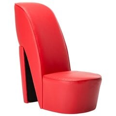 Korkeakorkoinen tuoli, punainen hinta ja tiedot | Puutarhatuolit | hobbyhall.fi