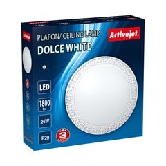 Activejet kattovalaisin AJE-Dolce White hinta ja tiedot | Kattovalaisimet | hobbyhall.fi