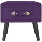 Yöpöydät 40x35x40 cm violetti hinta ja tiedot | Yöpöydät | hobbyhall.fi