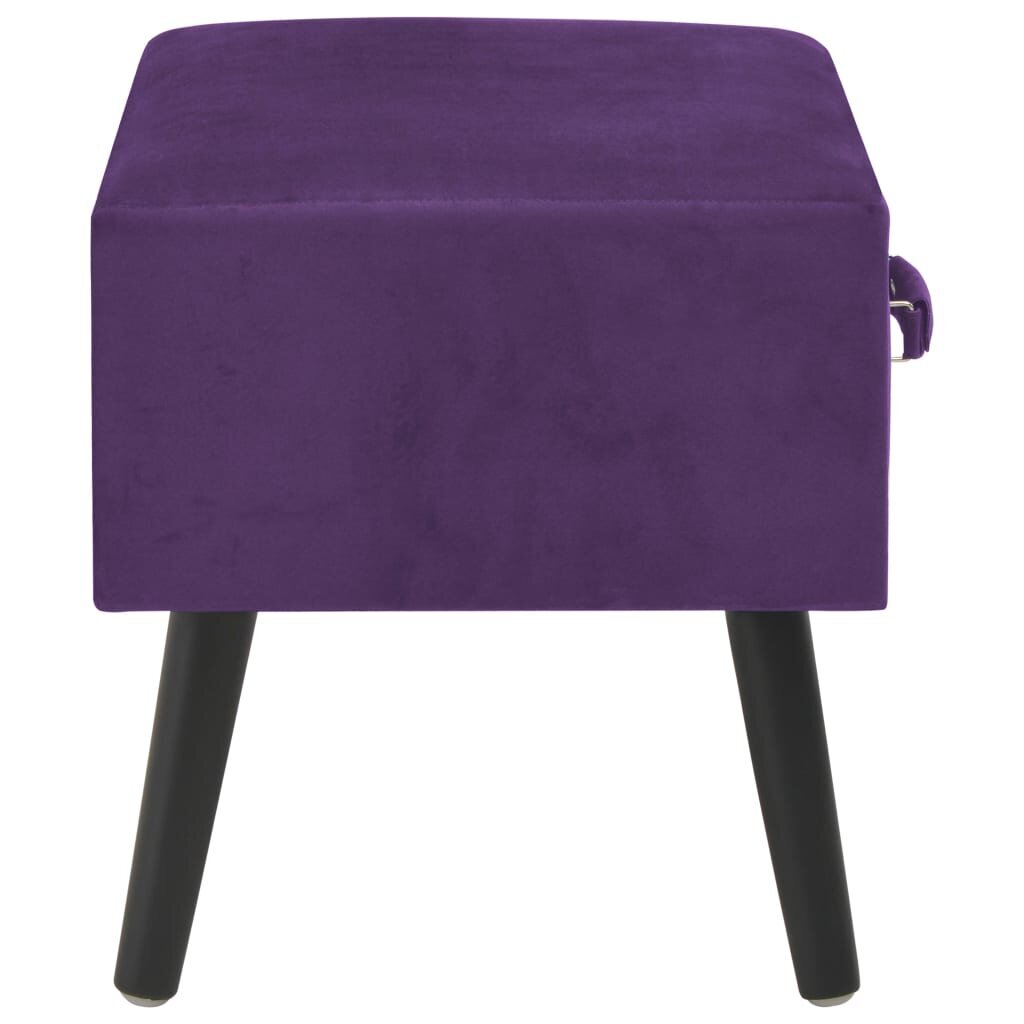 Yöpöydät 40x35x40 cm violetti hinta ja tiedot | Yöpöydät | hobbyhall.fi