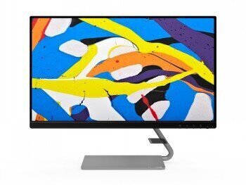 Lenovo Q24I-1L 23.8" Full HD LED Musta, Hopea 66C0KAC3EU hinta ja tiedot | Näytöt | hobbyhall.fi