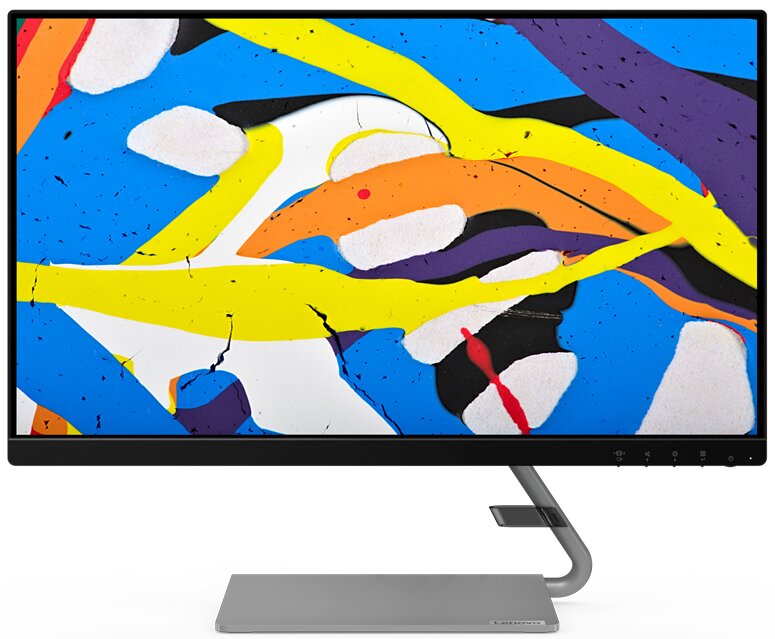 Lenovo Q24I-1L 23.8" Full HD LED Musta, Hopea 66C0KAC3EU hinta ja tiedot | Näytöt | hobbyhall.fi