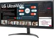 LG 34WP500-B 34" UltraWide Full HD Musta hinta ja tiedot | Näytöt | hobbyhall.fi