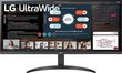 LG 34WP500-B 34" UltraWide Full HD Musta hinta ja tiedot | Näytöt | hobbyhall.fi