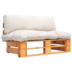 Sohva tyynyillä, oranssi hinta ja tiedot | Puutarhatuolit | hobbyhall.fi