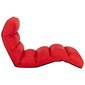 Taitettava patja-tuoli, punainen väri, keinonahka hinta ja tiedot | Istuintyynyt, pehmusteet ja päälliset | hobbyhall.fi