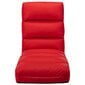Taitettava patja-tuoli, punainen väri, keinonahka hinta ja tiedot | Istuintyynyt, pehmusteet ja päälliset | hobbyhall.fi