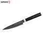 Keittiöveitsi SAMURA Mo V Stonewash Unility Knife 5.0" 125mm SM-0021B hinta ja tiedot | Veitset ja tarvikkeet | hobbyhall.fi