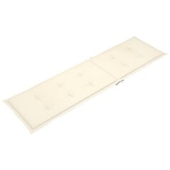 Terassituolin tyyny, 180x50x4 cm, beige hinta ja tiedot | Istuintyynyt, pehmusteet ja päälliset | hobbyhall.fi