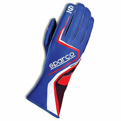 Karting Gloves Sparco S00255509AZRS Turkoosi hinta ja tiedot | Suojavarusteet ja ajohanskat | hobbyhall.fi