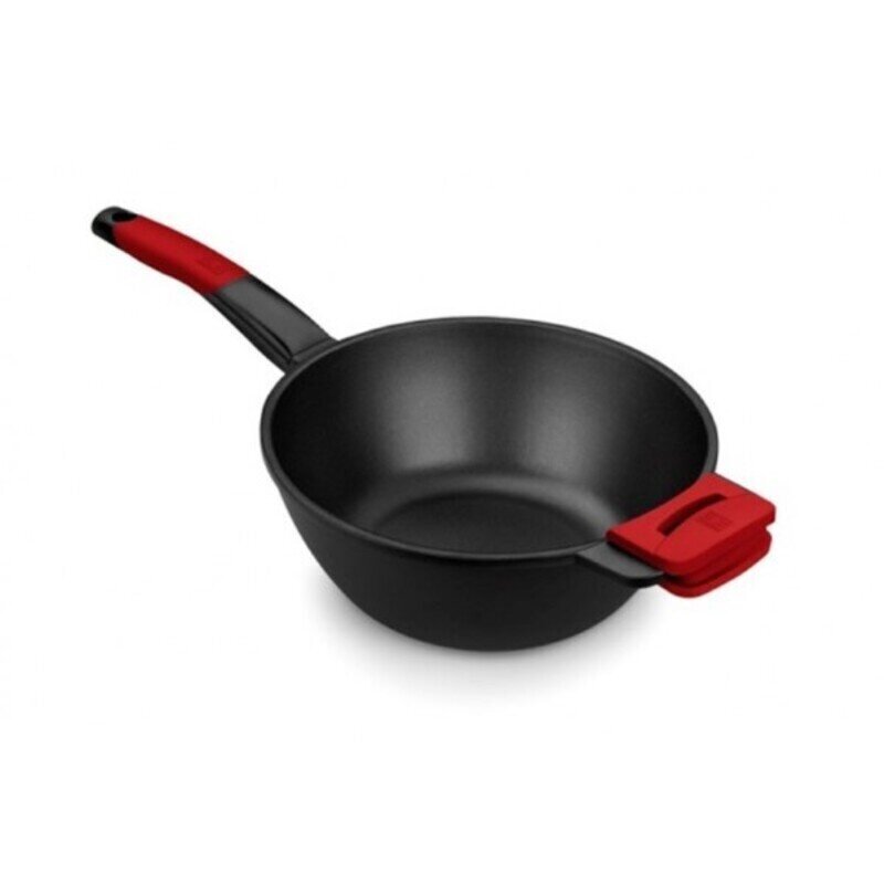 Wok-pannu BRA PREMIERE punainen/musta (Ø 28 cm) hinta ja tiedot | Paistinpannut | hobbyhall.fi