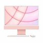 Apple iMac 24” M1 8/256GB Pink SWE MGPM3KS/A hinta ja tiedot | Pöytätietokoneet | hobbyhall.fi