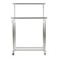 Vaateripustin DKD Home Decor Metallipolypropeeni (81 x 44 x 160 cm) hinta ja tiedot | Naulakot | hobbyhall.fi