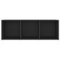 TV-kaapit, harmaa, 107x35x37 cm, 2 kpl hinta ja tiedot | TV-tasot | hobbyhall.fi