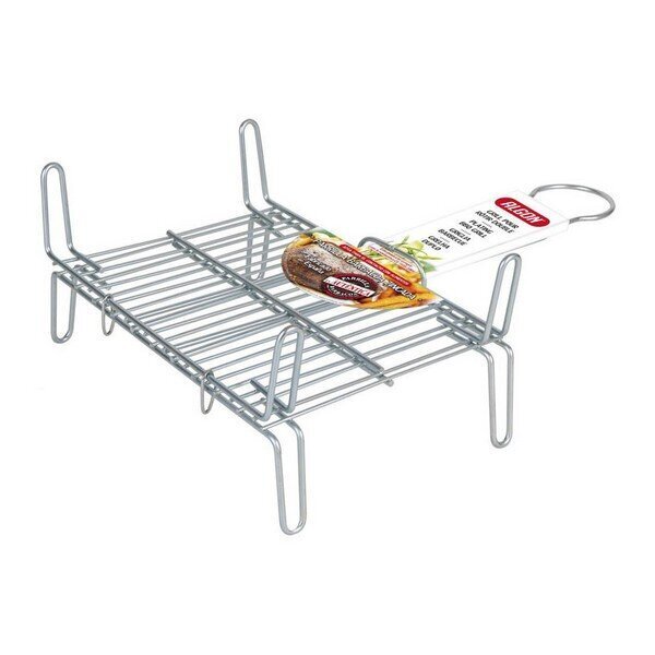 Kaksinkertainen sinkkigrilli Alpgrill 30 x 30 cm hinta ja tiedot | Paistinpannut | hobbyhall.fi