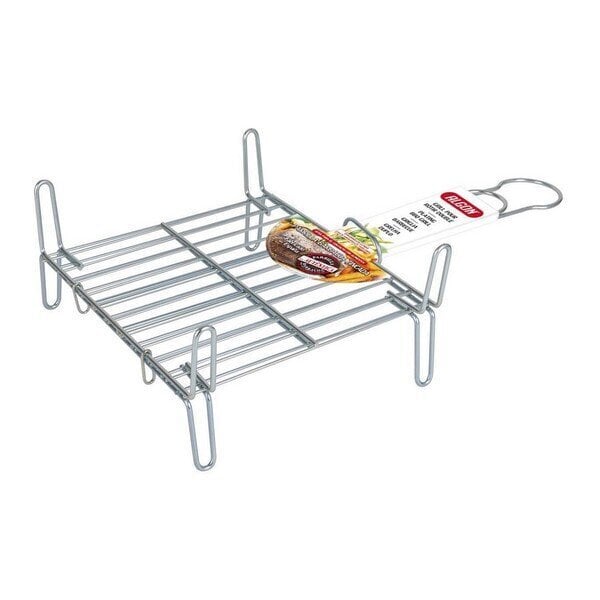 Kaksinkertainen sinkkigrilli Alpgrill 30 x 30 cm hinta ja tiedot | Paistinpannut | hobbyhall.fi